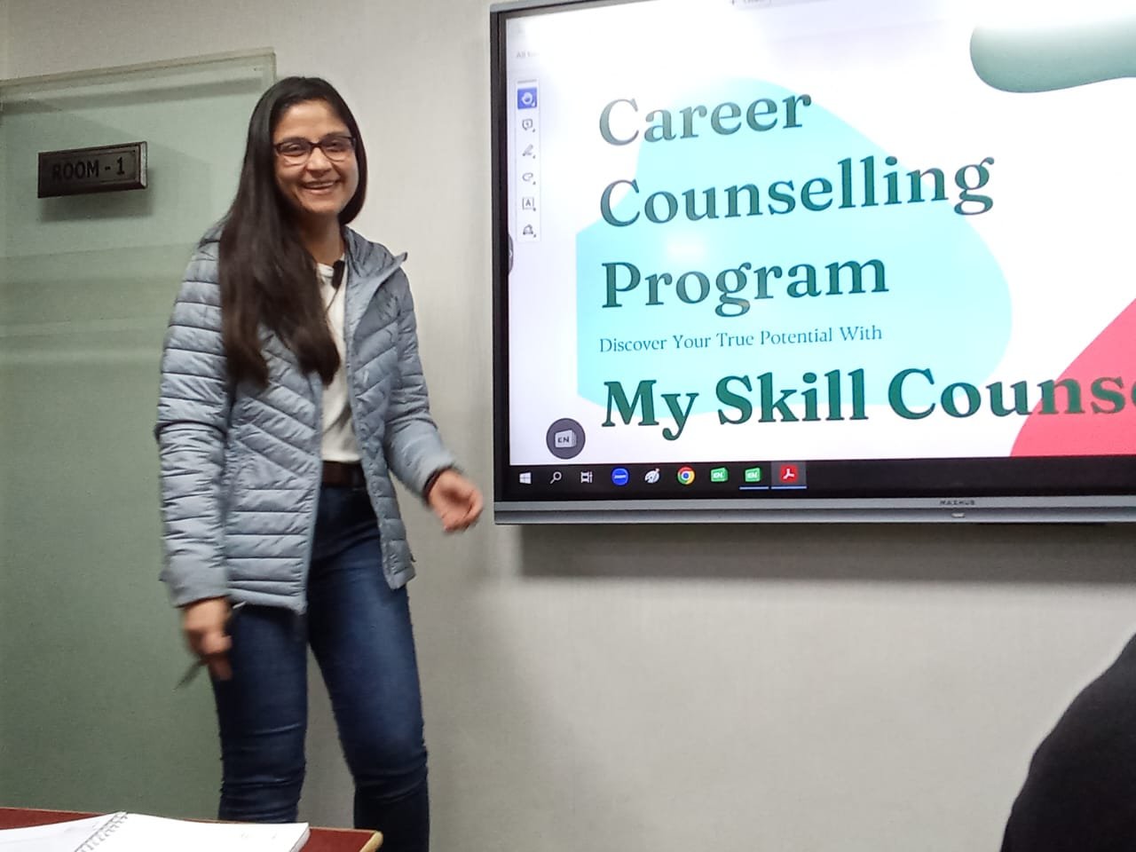 Career counselling program session