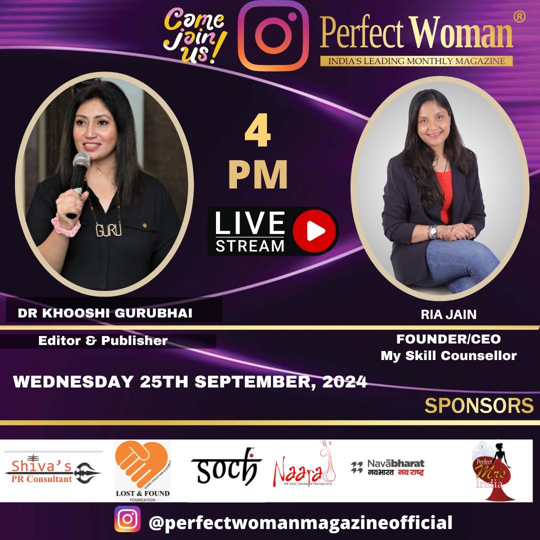 Live session with Perfect Woman magazine