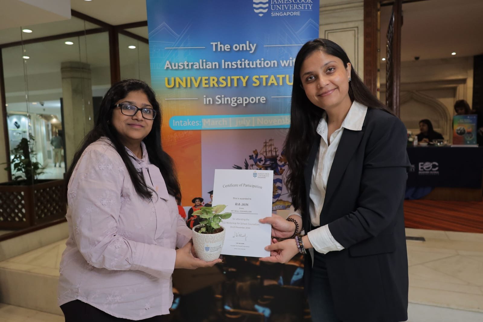 Meeting university representatives